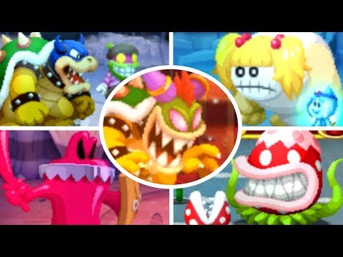 Mario & Luigi: Superstar Saga 3DS - All Bosses (No Damage)