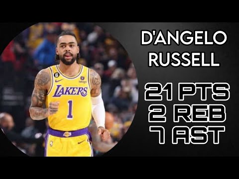D'Angelo Russell 21PTS 2REB 7AST |New Orleans Pelicans vs Los Angeles Lakers|NOP vs LAL |Feb 15 2023