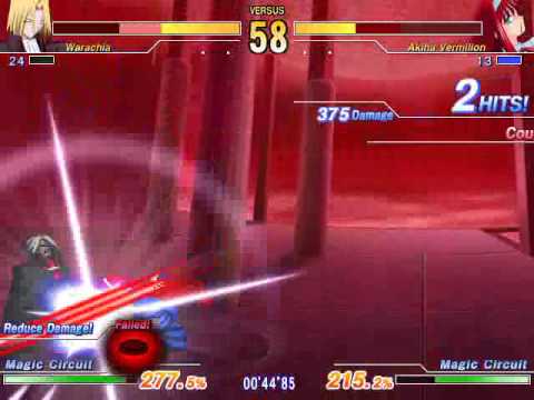 Melty Blood: Act Cadenza -- Aoi vs Lu Bu 3