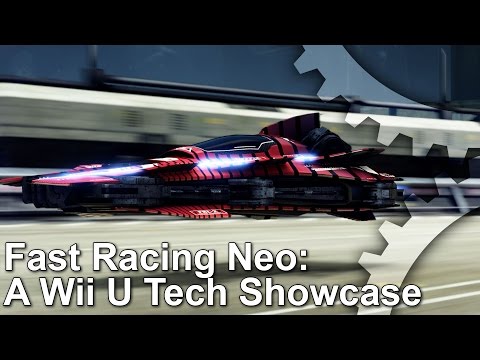 Fast Racing Neo Wii U Tech Analysis/Frame-Rate Test