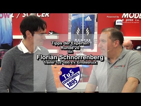 Tipps der Experten mit Florian Schnorrenberg. Trainer TuS 1895 e.V. Erndtebrück. 2017