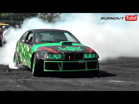 III Miejsce Pokaz Mocy klasa PRO "KUBICA" BMW E36 328 Compact -XXVI Ogólnopolski Zlot BMW Toruń 2024