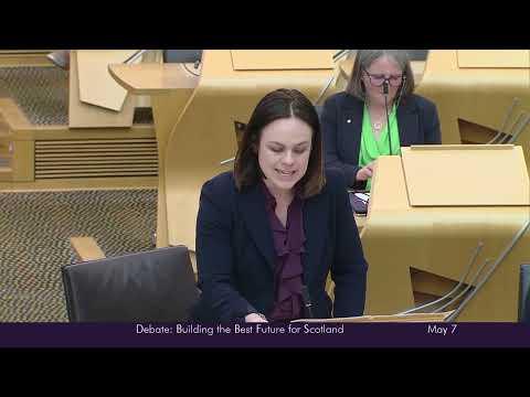 Scottish Government Debate: Programme for Government: Building the Best Future for Scotland - 7 May