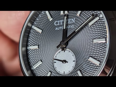 STUNNER!!!! Citizen Tsuyosa Automatic Watch Review.  Reference NK5010-01H