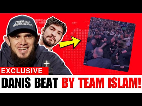 MASSIVE UFC 322 BRAWL - DILLON DANIS VS DAGESTANI TEAM - FULL FOOTAGE!