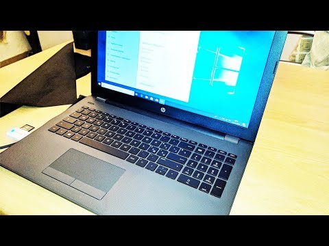 Unboxing HP 255 G6 e prima installazioe WINDOWS 10