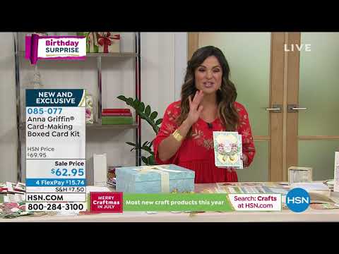HSN | Merry Craftmas - Anna Griffin Elegant Paper Crafting 07.14.2020 - 04 PM