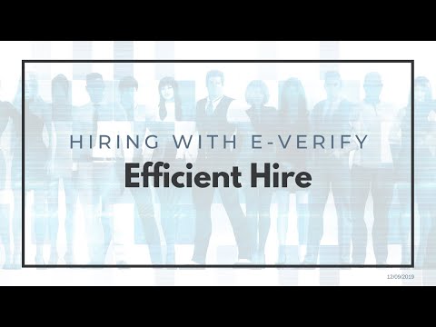 Efficient Hire video/presentation/materials