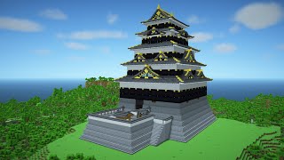 【Minecraft】 江戸城寛永度天守の作り方 Part1