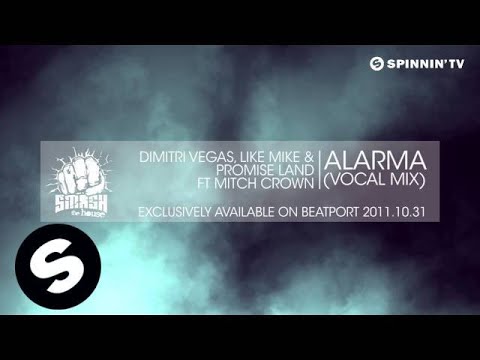 Dimitri Vegas, Like Mike & Promise Land ft. Mitch Crown - Alarma (Vocal Mix) [Teaser]