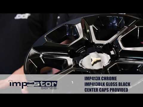 Installation of the IMP413BLK - Wheel Skin for the Toyota 4Runner