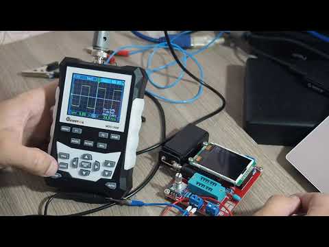 Обзор осциллографа Mustool MDS120M с AliExpress