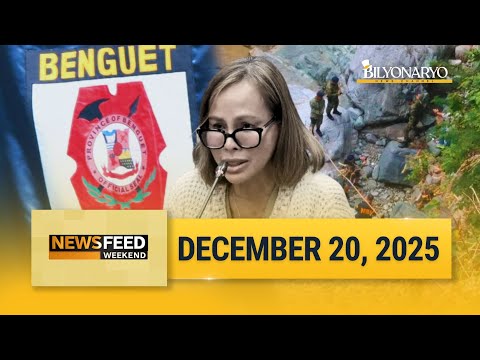 Newsfeed Weekend | December 20, 2025 - 12pm