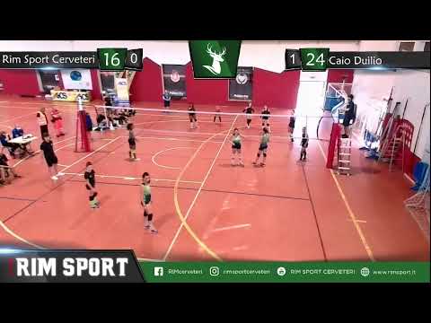 Volley Finale Aics U15F - Rim sport Cerveteri VS Caio Duilio