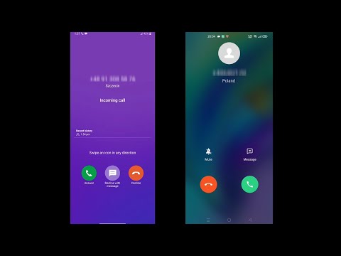 LG Velvet 5G VS OPPO Reno 2F incoming call at same time