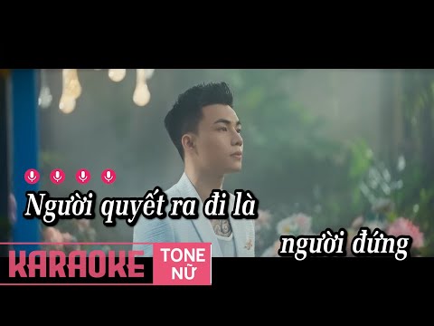 KARAOKE NGƯỜI TÍNH DUYÊN TRỜI - TEDDY x THANH HƯNG | TONE NỮ