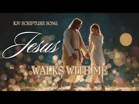 Jesus Walks With Me | KJV Scripture Song (Psalm 23, Matthew 28, Romans 8)