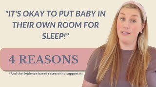 #babysettler YOU CAN PUT BABY IN THEIR OWN ROOM FOR SLEEP! HOW TO GET MORE SLEEP WITH BABY