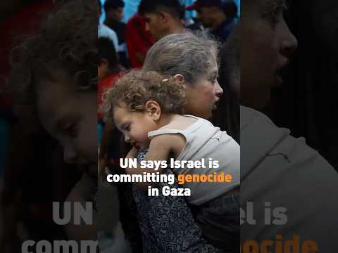 UN says Israel is committing genocide in Gaza