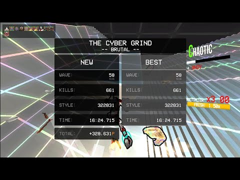 ULTRAKILL Cybergrind Wave 58 BRUTAL (New PB)