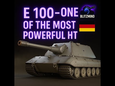 E 100 — 6000 Total Damage & Blocked! Super-Heavy Breakthrough Tank | WoT Blitz