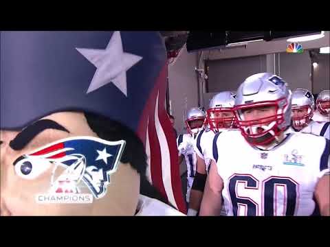 Eagles Vs Patriots Crowd Reacts to Start Super Bowl 52