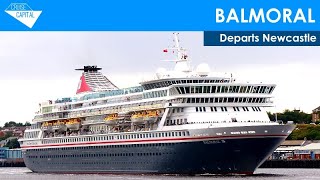 Balmoral departing Newcastle upon Tyne (30/07/2016)
