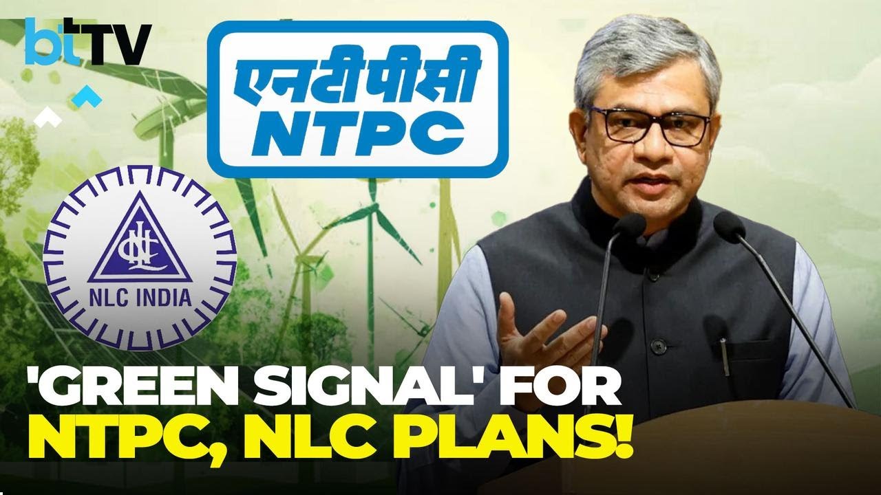 Cabinet Approves ₹20,000 Cr NTPC & ₹7,000 Cr NLC Investment In Renewable Energy Projects