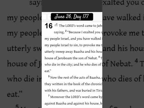 Day 177 of Reading the Bible in Chronological Order! #bible #religion #backtothebible #mybible #god