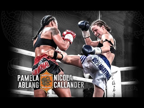 FULL FIGHT | Rebellion Muaythai 17: Pamela Ablang vs Nicola Callander