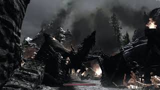 Крики дракона в Skyrim