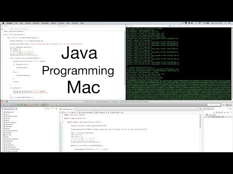 How To Program With Java On Mac Tutorial