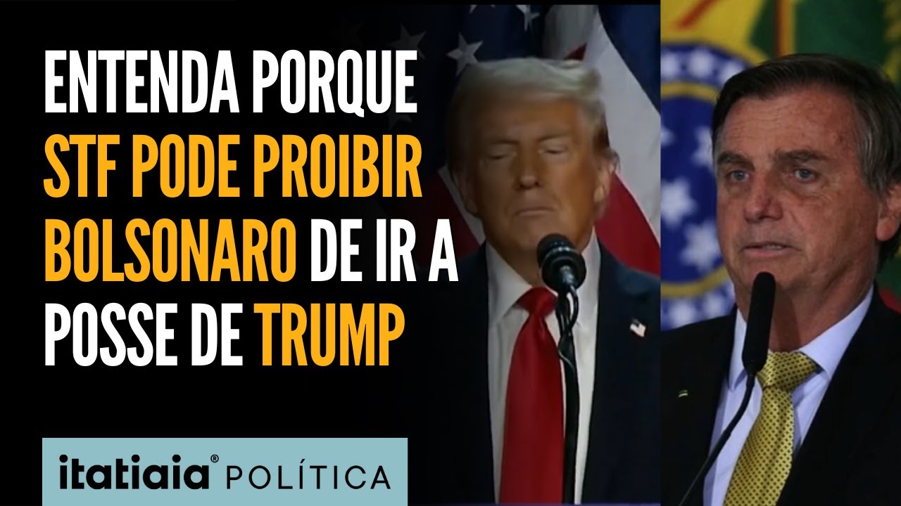 STF PODE IMPEDIR JAIR BOLSONARO DE IR AOS EUA PARA ASSISTIR A POSSDE DE DONALD TRUMO