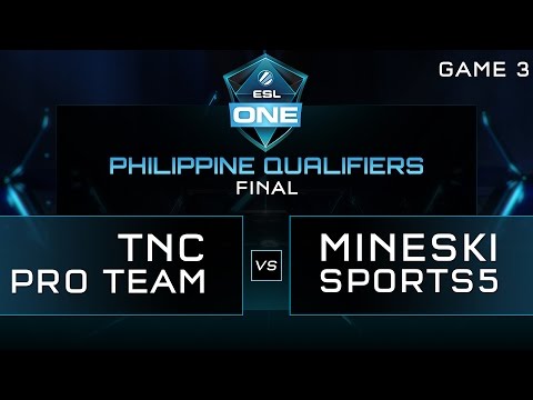 TNC vs Mineski - ESL One Manila PH Qualifier Finals - Game 3