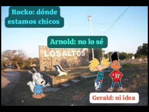 Rocko y Arnold y gerald no saben dónde están 