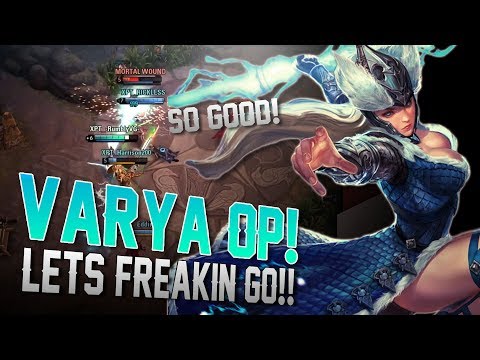 VARYA IS SO GOOD!! Vainglory 5v5 Gameplay - Varya |CP| Mid Lane Gameplay