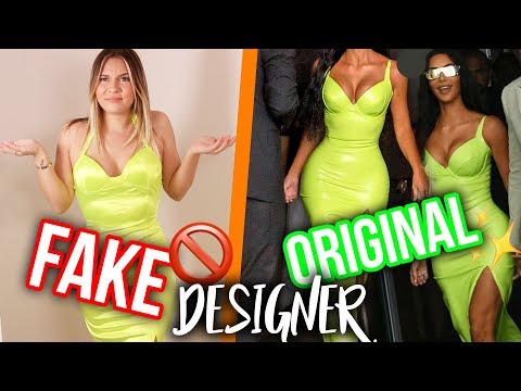 Video Thumbnail: DESIGNER gegen FAKE Kleider ???‍♀️ | Dagi Bee