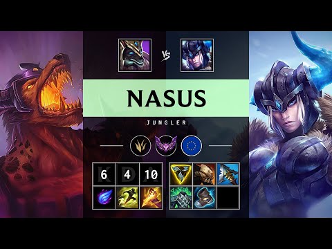 Nasus Jungle vs Sejuani - EUW Master Patch 25.15