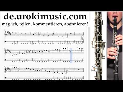 Klarinette Lernen Sia - Cheap Thrills Tabulatur Teil#1 um-i995