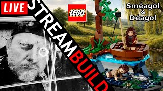 🔴 Building LEGO The Lord of the Rings Sméagol & Déagol (40761) Live!