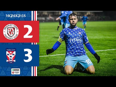 📺 Match Highlights | Brackley Town 2-3 York City | 2025/26