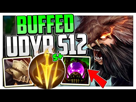 BUFFED LETHAL TEMPO TURNS UDYR S TIER CARRY! | How to Play Udyr Jungle Season 12 League of Legends