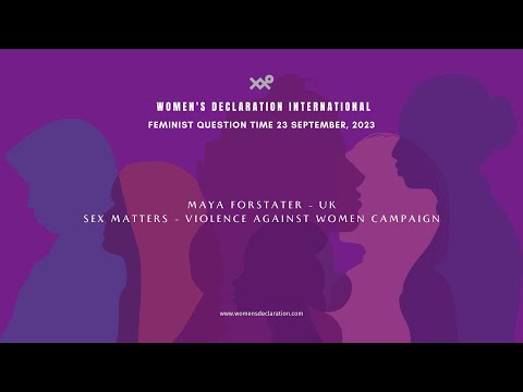 Maya Forstater — Sex Matters: campagne over geweld op vrouwen en genderideologie