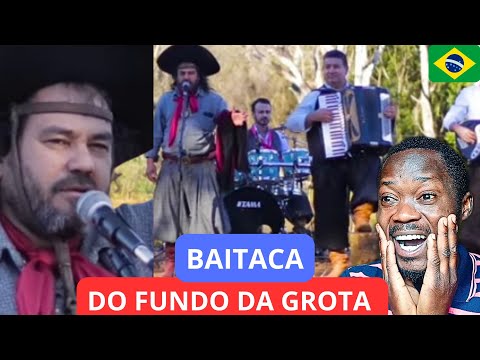 Africano Reage- BAITACA "DO FUNDO DA GROTA 🇧🇷 " ( é um estilo diferente) #brasil #fundodagrota