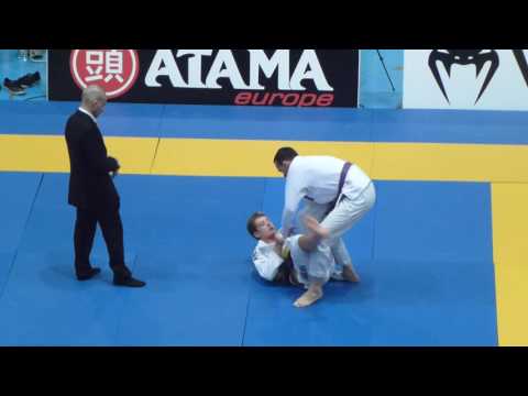 River Dillon vs Kunz Dominik - IBJJF European Open 2016 - Purple Adult - Medium-Heavy