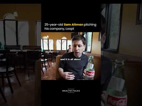 25-Year-Old Sam Altman Pitching His Startup Loopt