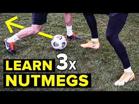 3 easy ways to nutmeg defenders | Learn panna skills