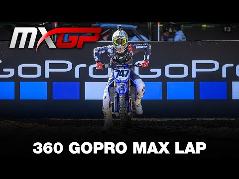 360 GoPro MAX Lap with Michele CERVELLIN - MXGP of Garda Trentino 2020 #motocross