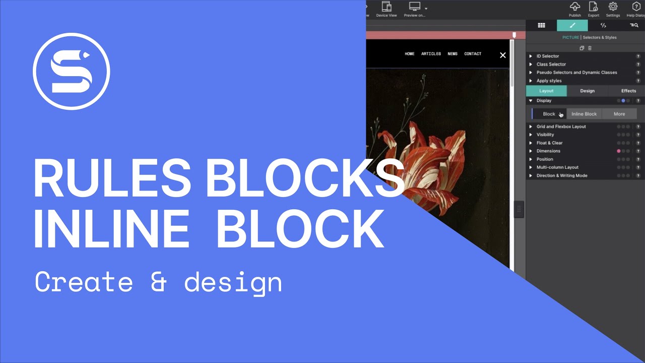 Display Rules: Blocks vs Inline Block