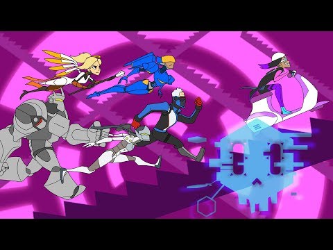 Mad Sombra Chase - Overwatch x Teen Titans animation